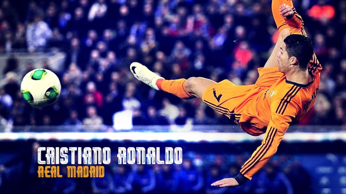 Cristiano Ronaldo bicycle kick wallpaper - Cristiano Ronaldo Wallpapers