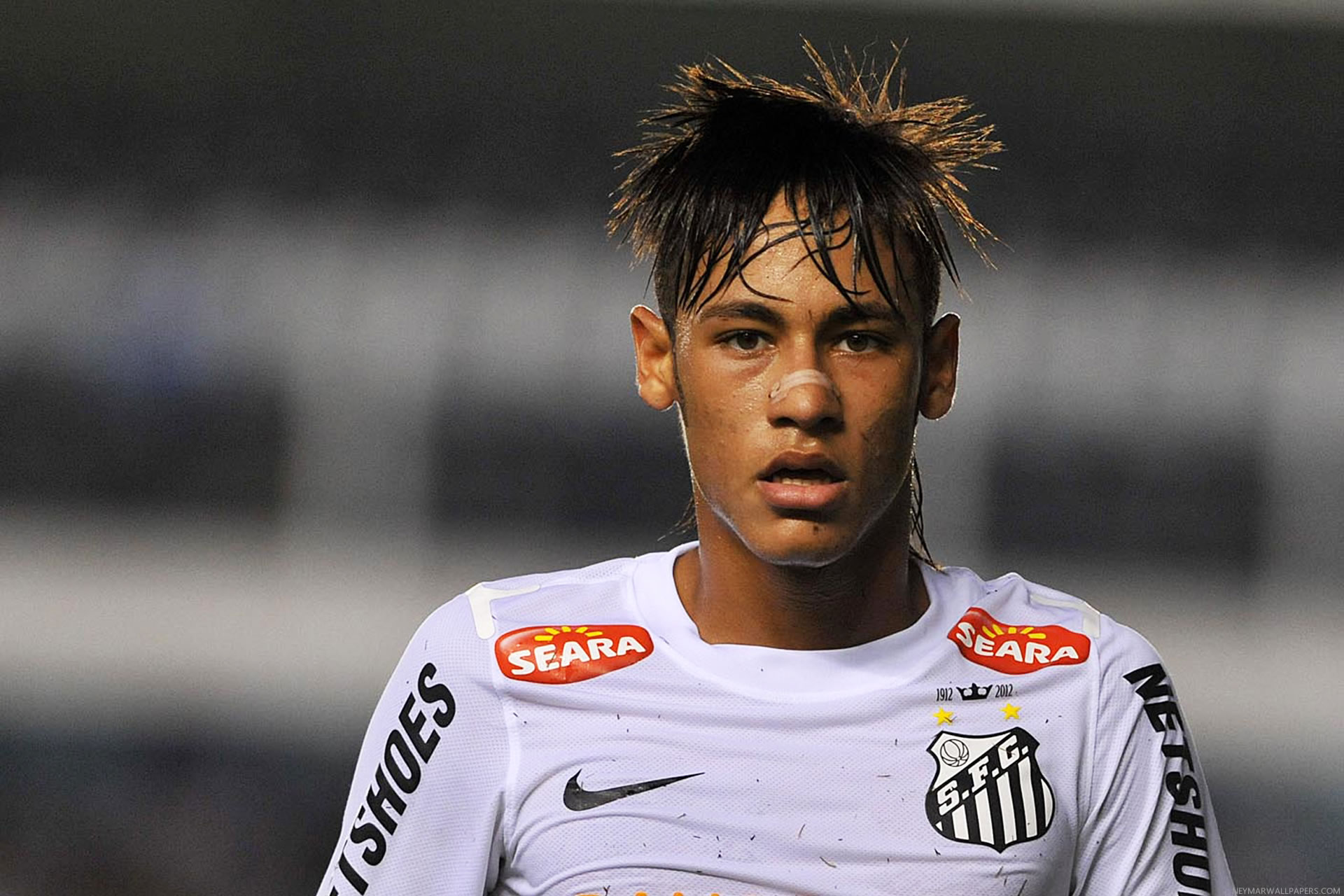 17 year old Neymar in Santos