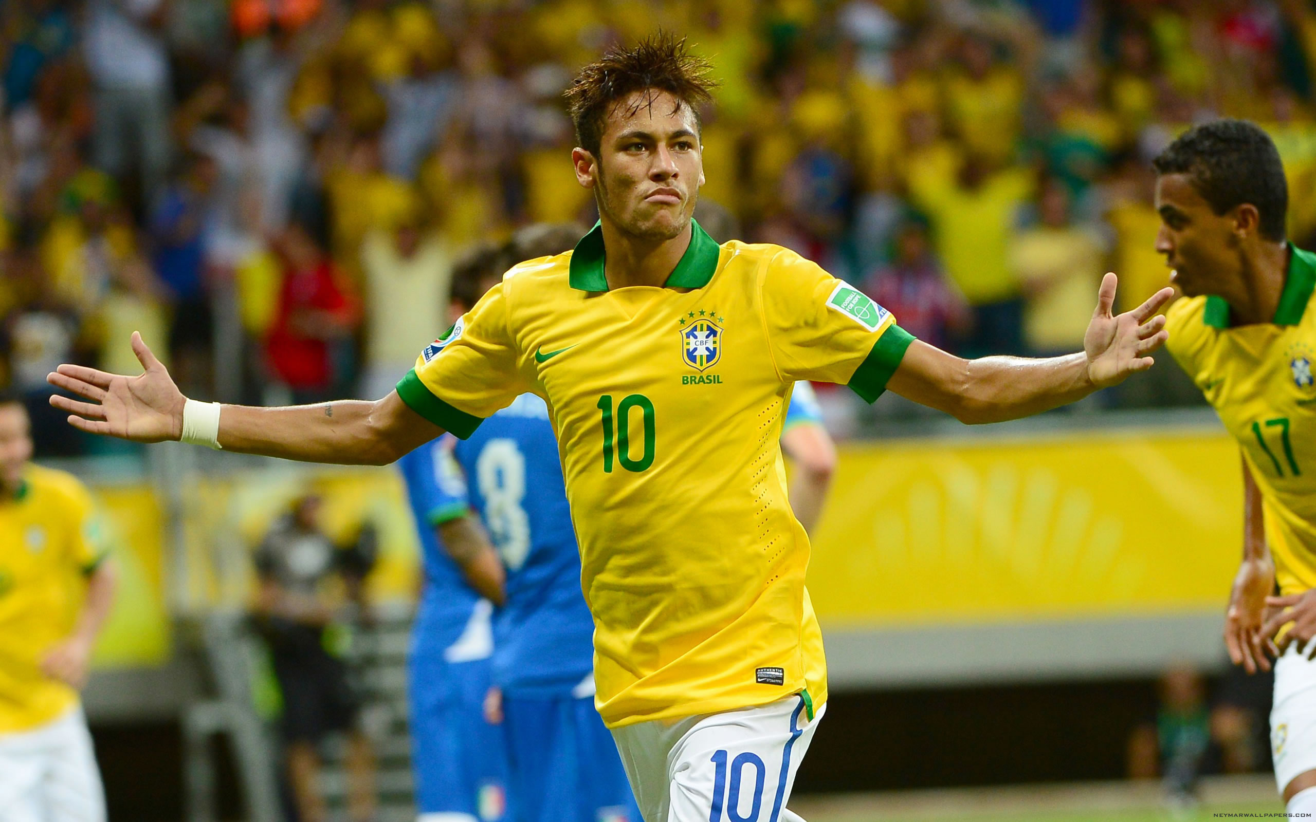 Neymar Brazil World Cup 2014 wallpaper