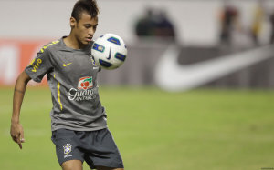 Neymar Brazil training wallpaper