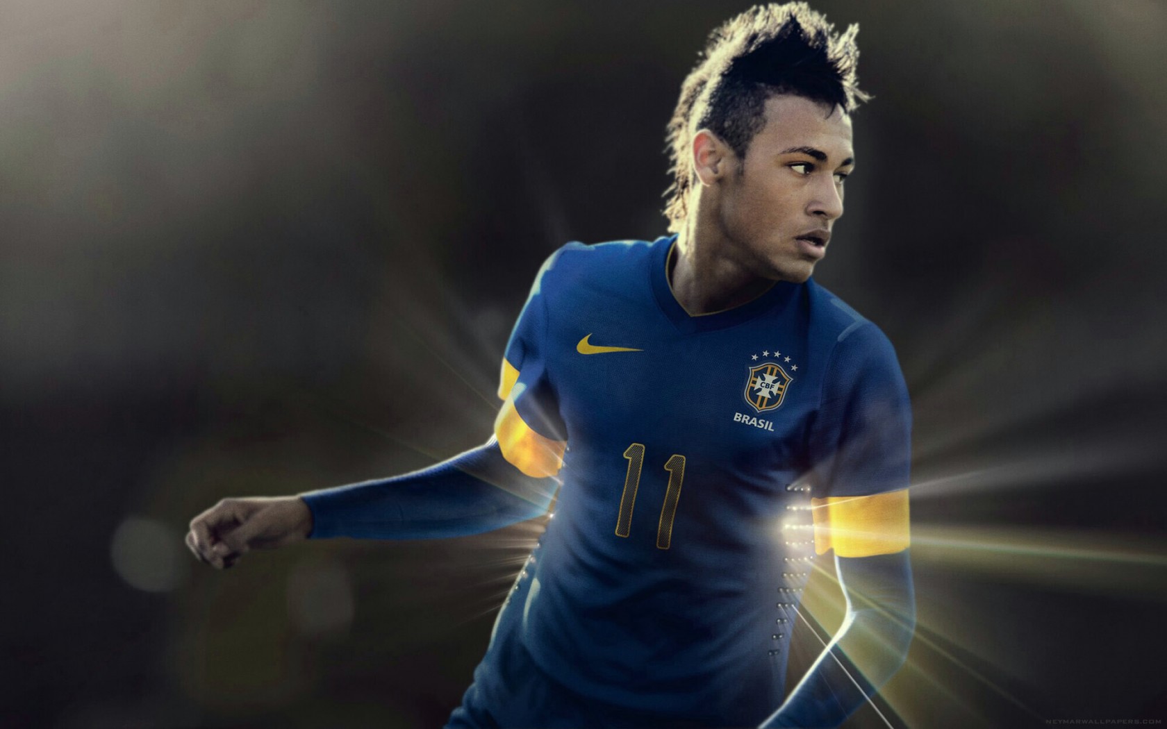 neymar brazil jersey blue