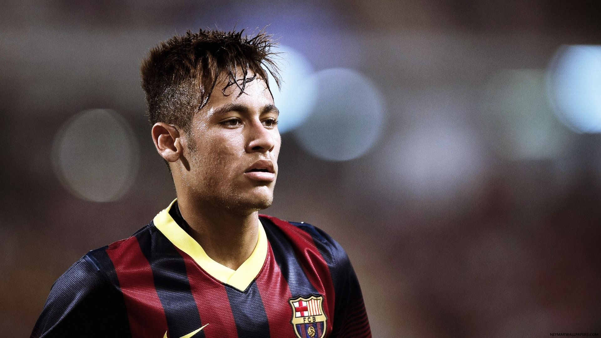 Neymar head Barcelona 2015 wallpaper