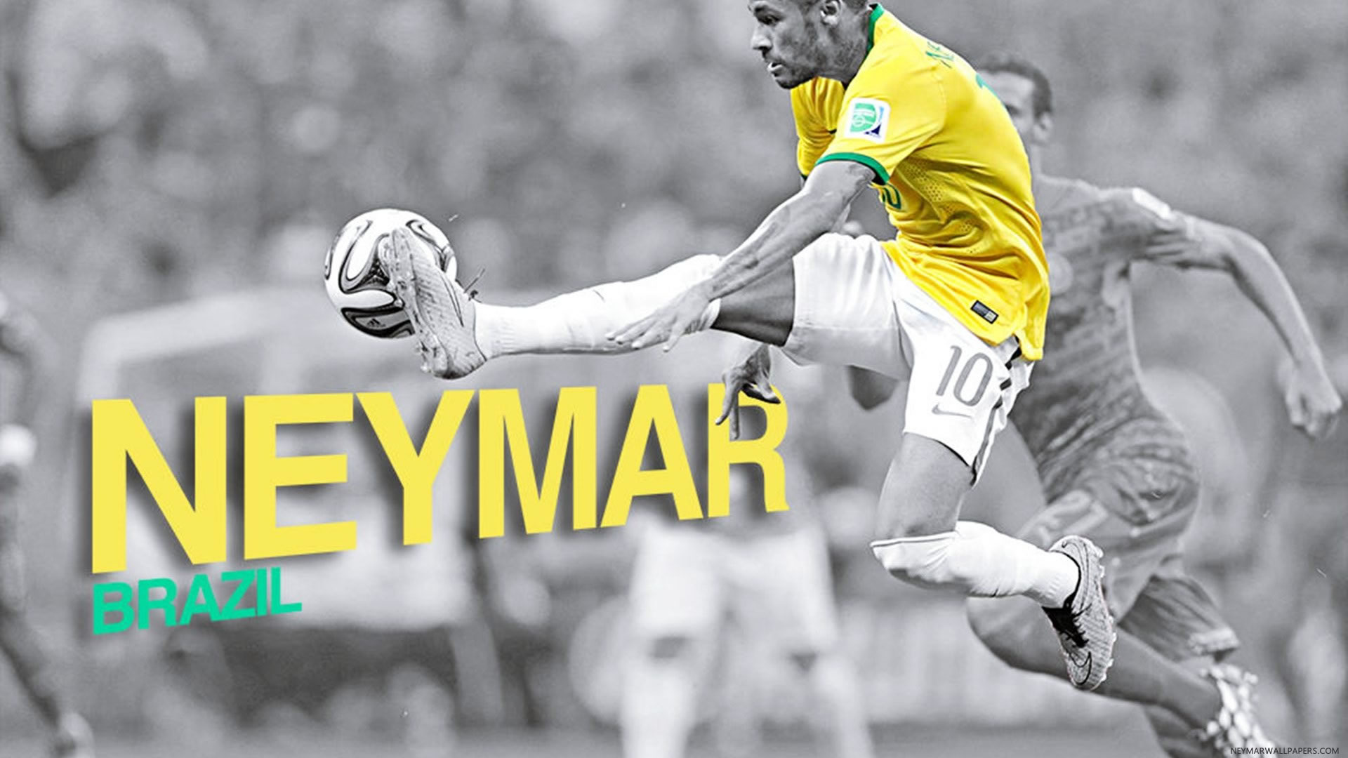 Neymar strike wallpaper
