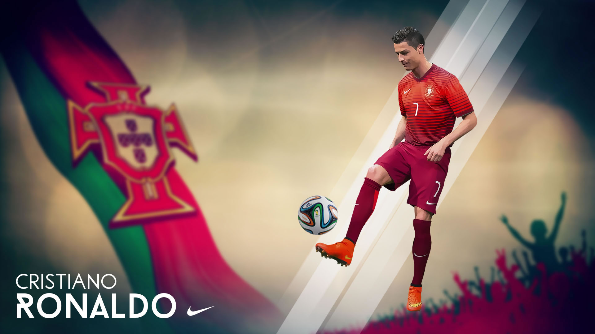 Cristiano Ronaldo Portugal 2014 World Cup Wallpaper