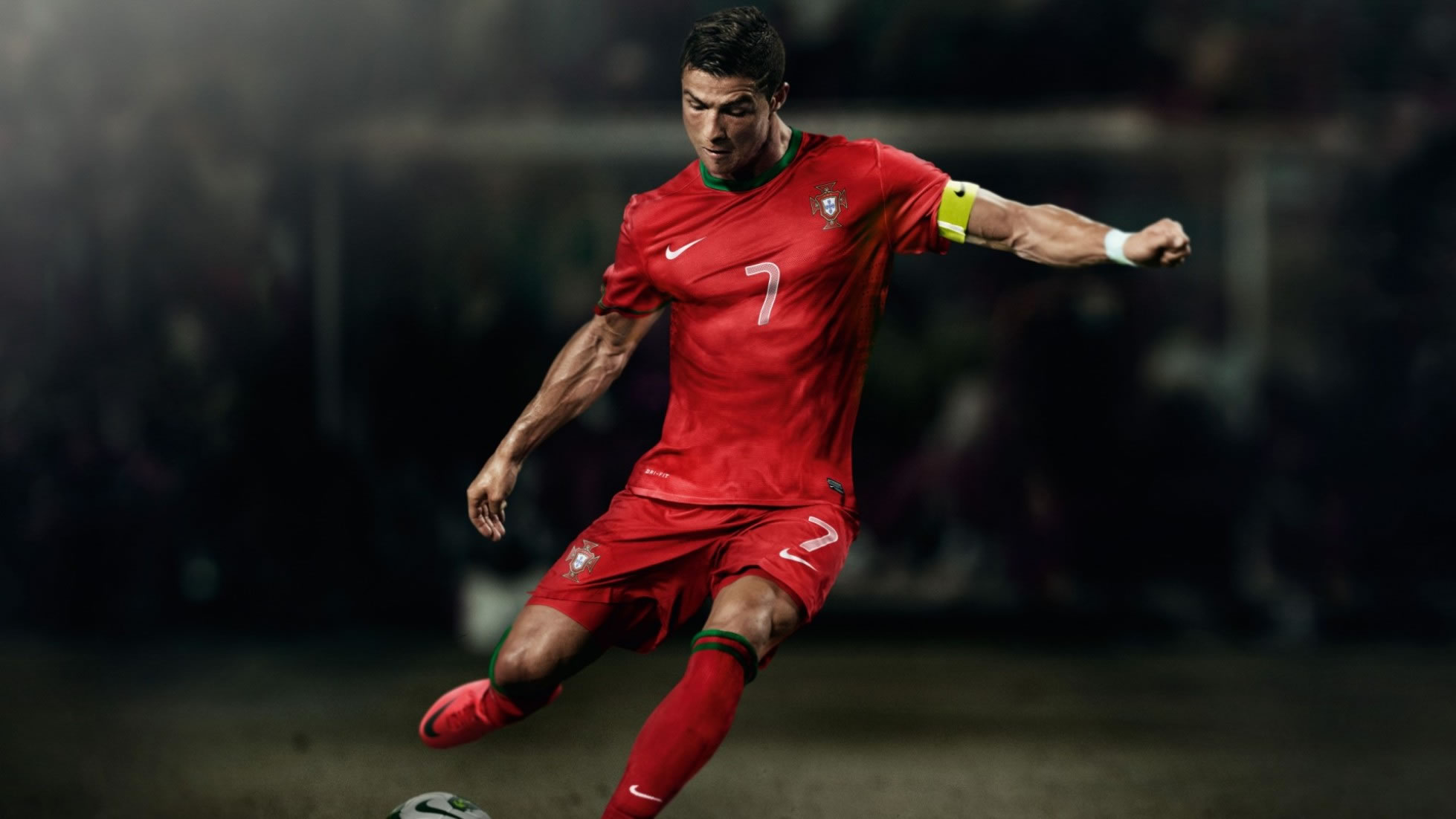 Cristiano Ronaldo Portugal free kick wallpaper