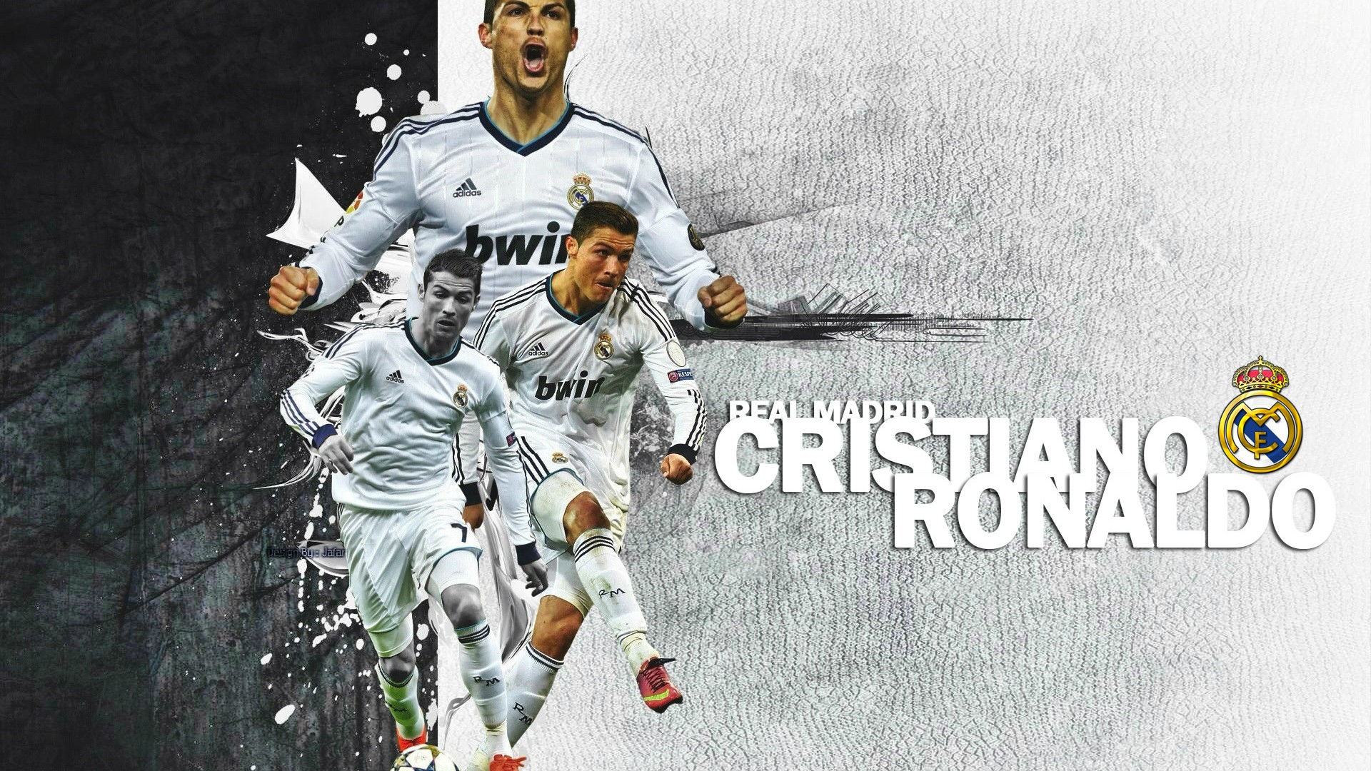 Cristiano Ronaldo by Jafar wallpaper - Cristiano Ronaldo Wallpapers