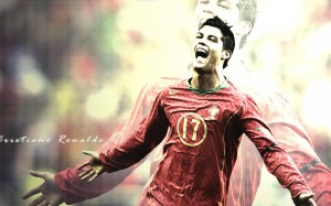 Cristiano Ronaldo running wallpaper (3)
