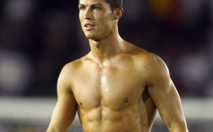 Cristiano Ronaldo shirtless body wallpaper